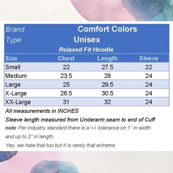 See What Love Can Do NEW Unisex LARGE Hoodie by Comfort Colors - Picture 9 of 9